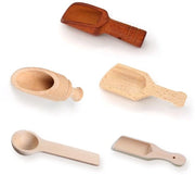 Set di cucchiai in legno da 5 pezzi, cucchiai da spezie, cucchiai in legno mini, cucchiai in legno di alta qualità, set di cucchiai in legno, cucchiai in legno da spezie da 5 pezzi