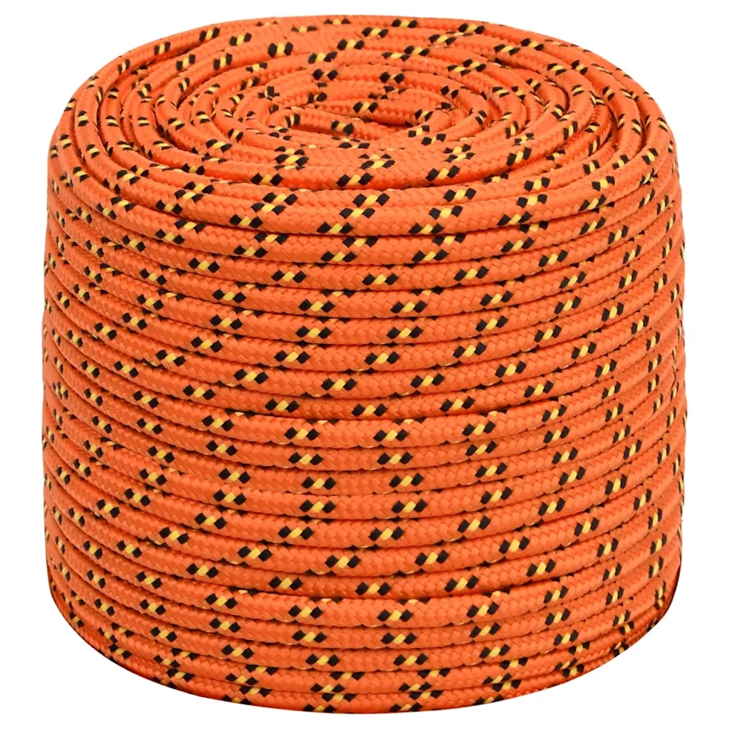 Corda per barca Arancione 6 mm 500 m in Polipropilene 152659