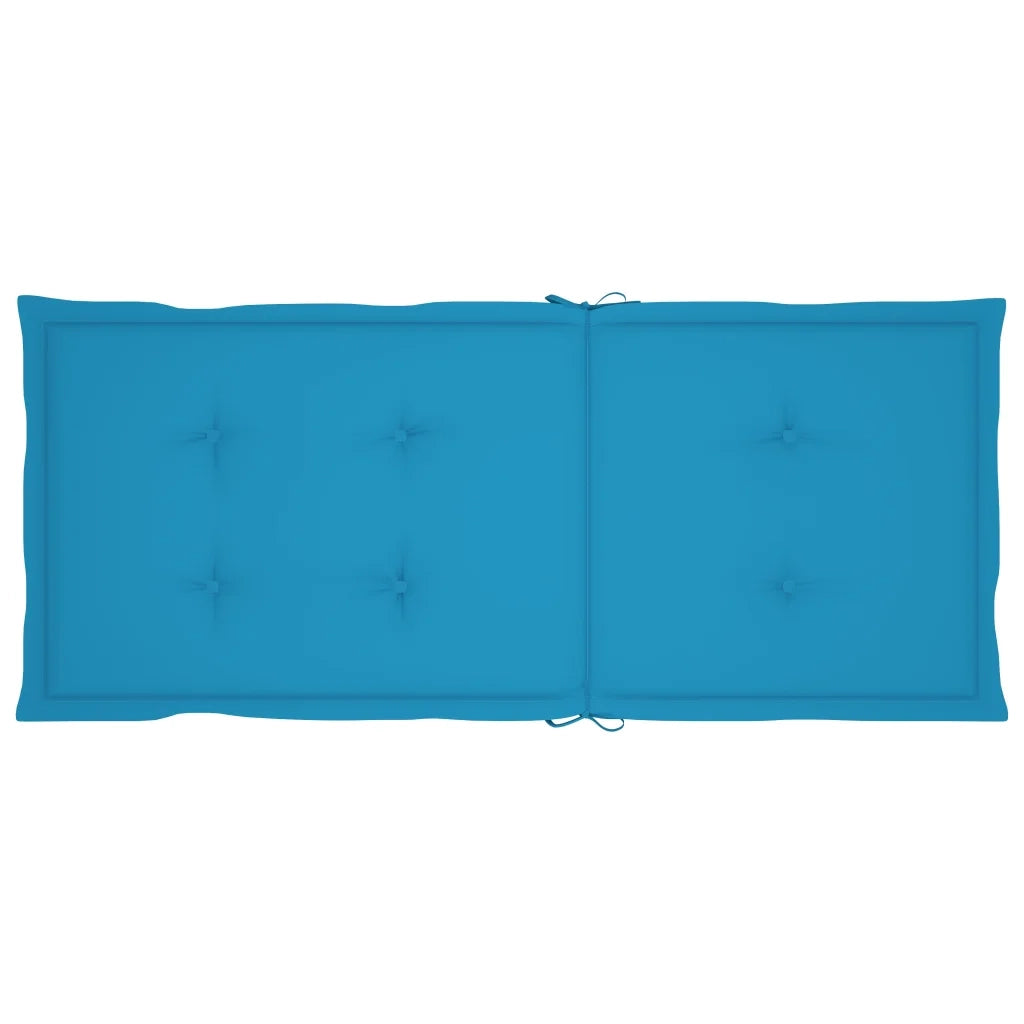 Sedie da Giardino Reclinabili 6 pz con Cuscini Massello Acacia cod mxl 47619