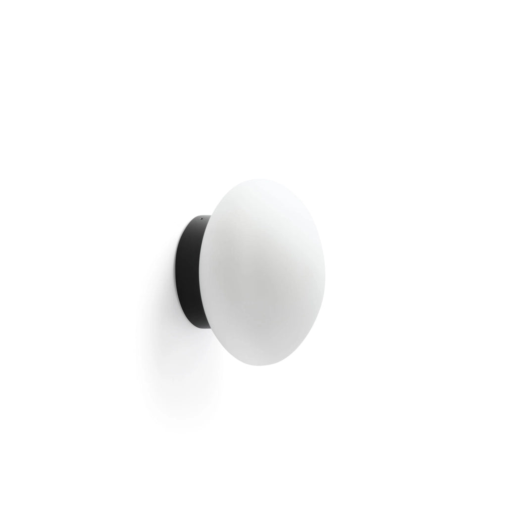NUBO 150 Lampada da parete/plafoniera nera