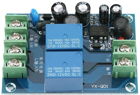 Modulo di commutazione automatica - Interruttore di emergenza - Dual alimentazione - AC 85-240V - 10A - Controllore di commutazione automatica