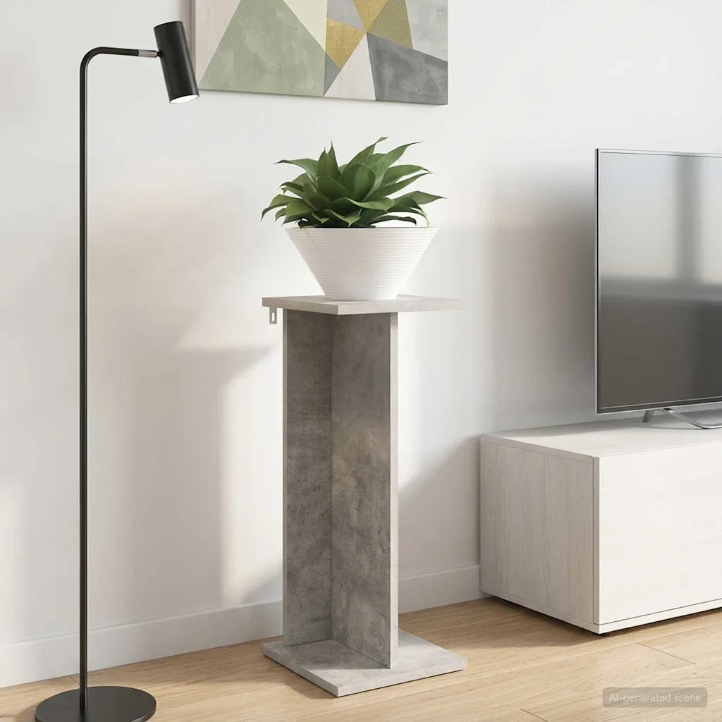 Supporto per piante Grigio Cemento 25 x 25,5 x 60,5 cm