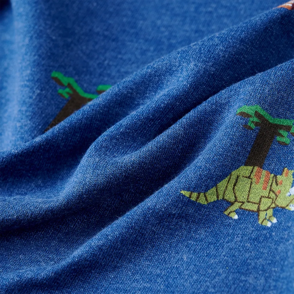 Felpa da Bambino Blu Scuro MÃ©lange 116