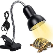 Lampada di riscaldamento, illuminazione terrario per rettili, 25 watt, 50 watt, lampada di riscaldamento, lampada di riscaldamento ultravioletta, connettore E27, UVA, UVB lampada di riscaldamento, per animali acquatici, accessori (lampada non inclusa).