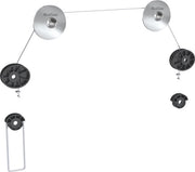 Fermo TV universale per schermi LED da 32 a 55 pollici, nero