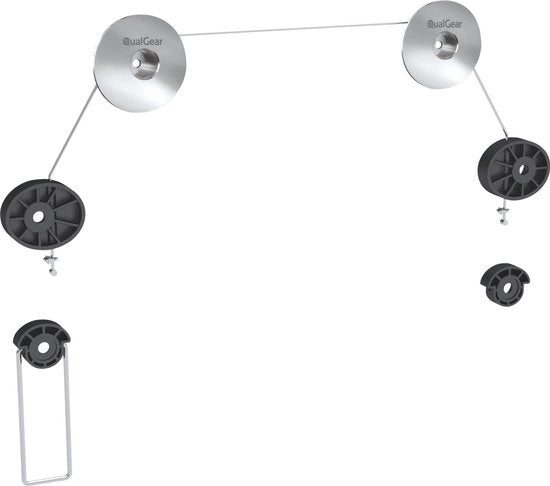 Fermo TV universale per schermi LED da 32 a 55 pollici, nero