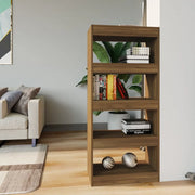Libreria/Divisorio Rovere Marrone 60x30x135cm Legno Multistrato 813607