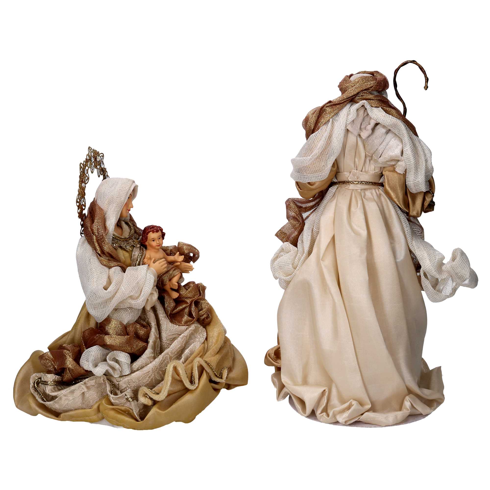 Natività tessuto oro cm xh35,5