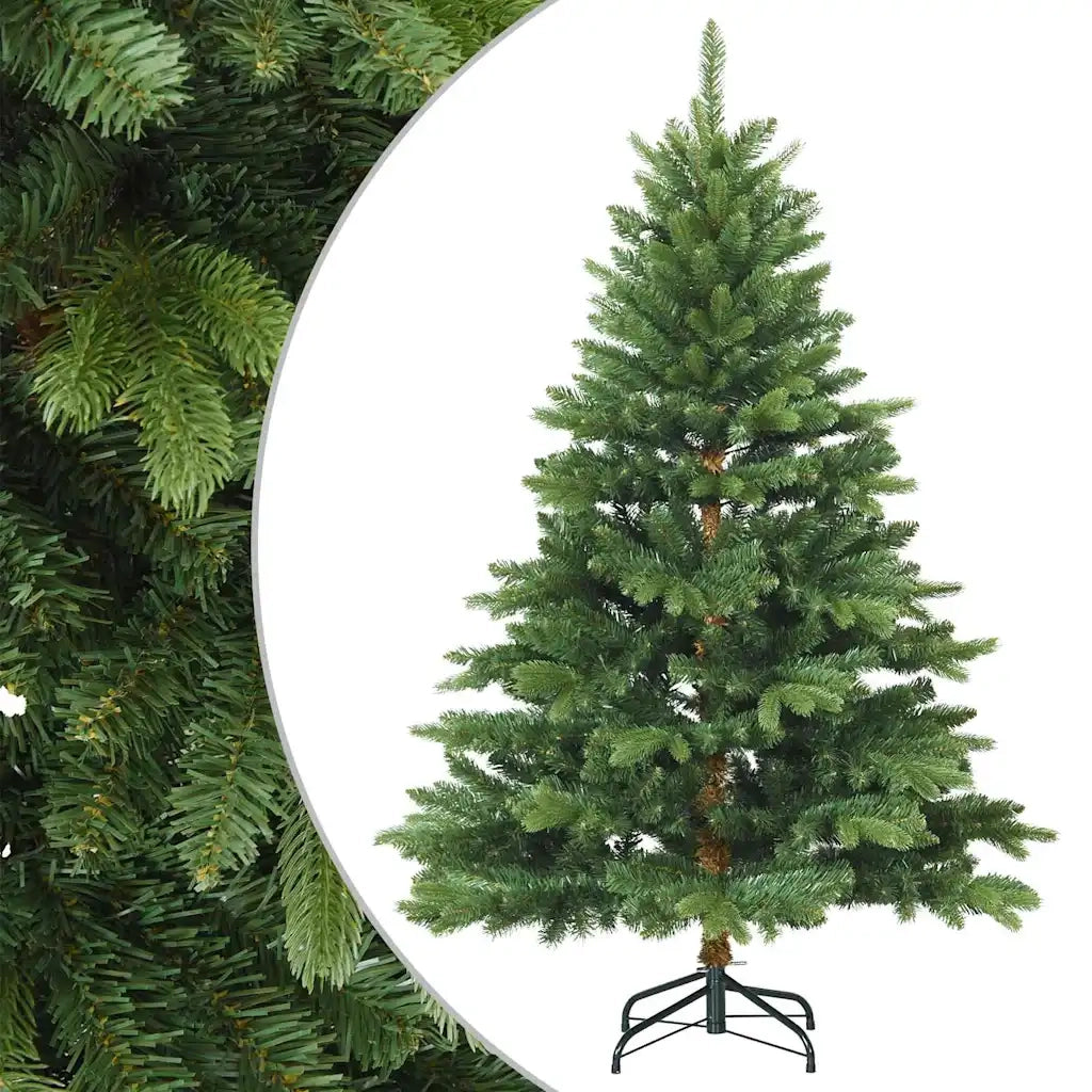 Albero di Natale | Decorazioni natalizie Artificiale con Rami Pieghevoli Verde 150 cm