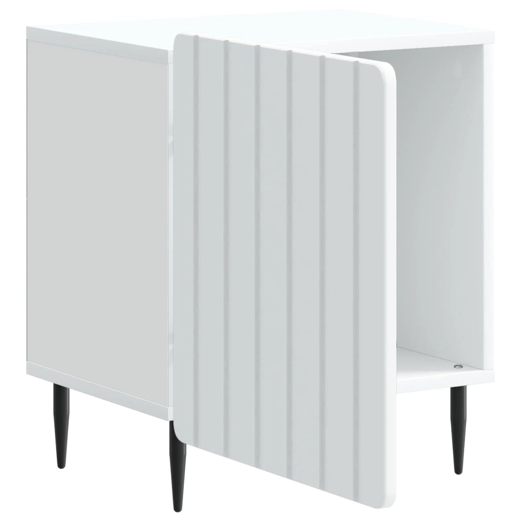 Set di 2 Comodini | Armadio da Notte | Mobiletto da notte Bianco 43 x 34,5 x 52 cm