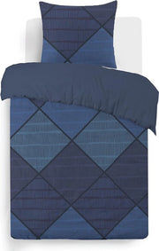 Duvetta da letto - Duvetta da letto 140 x 200 cm con 1 cuscino coprente 65 x 65 cm - 100% Cotone