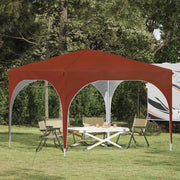 Tenda per feste a pop-up 290 x 290 x 245 cm Terracotta 42019853