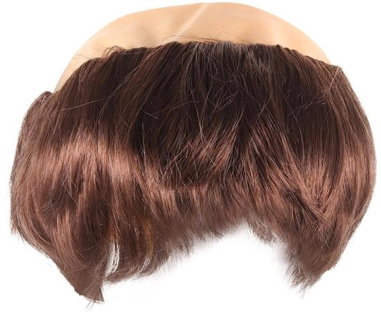 Pruik per Costume - Ruolo di Capo Calvo - Prank - Accessorio per Festa di Halloween - Cosplay - Adatto a Tutti i Tagli Capelli - Dimensione Unica