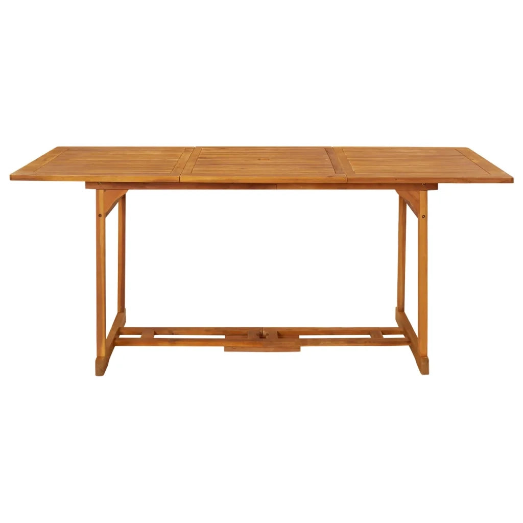 Set da Pranzo per Giardino 7 pz con Cuscini Grigio