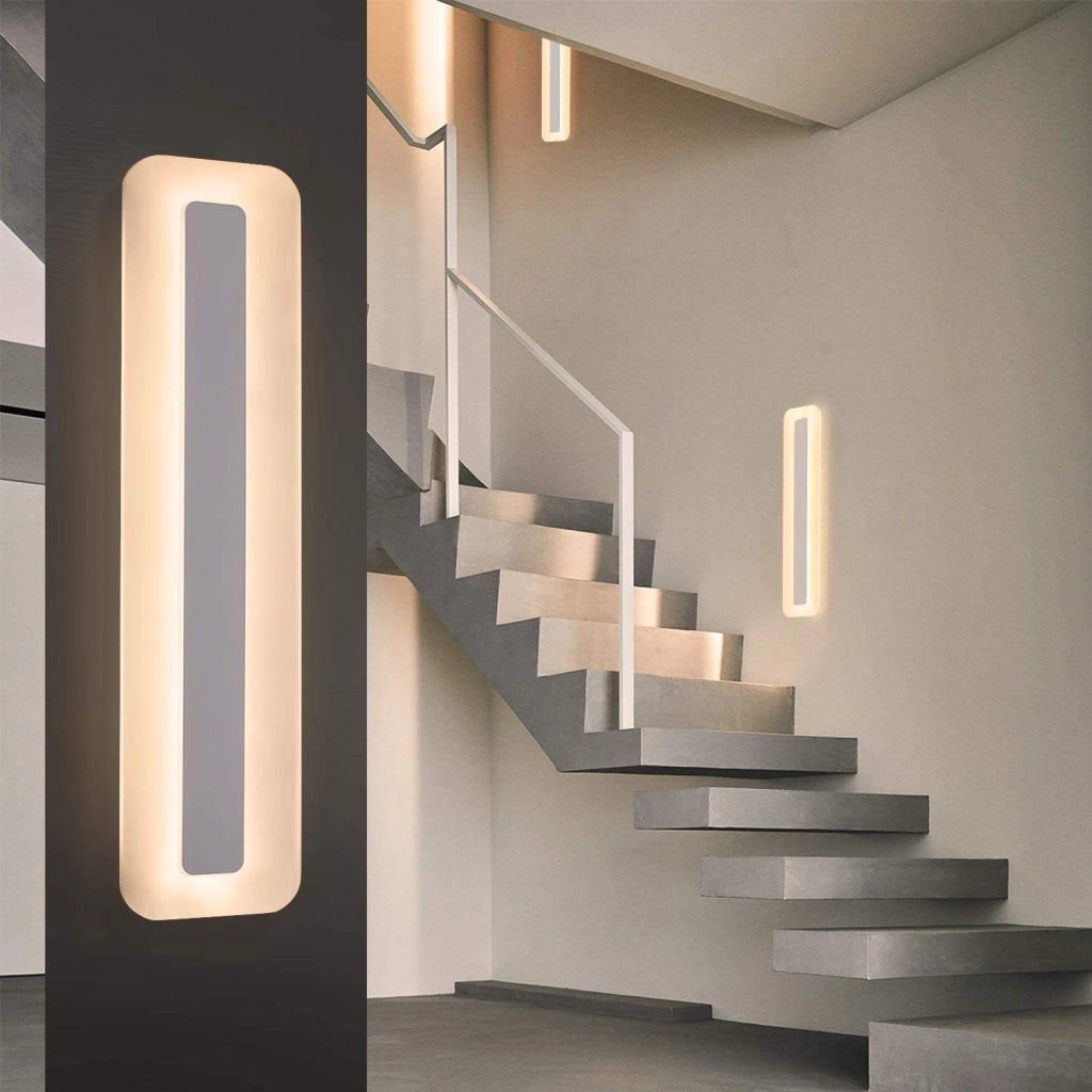 ZMH Lampada da soffitto plafoniera LED telecomando bianca per camera letto ufficio appartamento cucina balcone