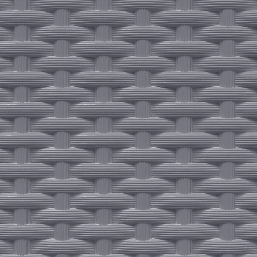 Fioriera rialzata per piante fiori giardino terrazze set da 2 30 x 30 x 37 cm polipropilene grigio 02_0038924