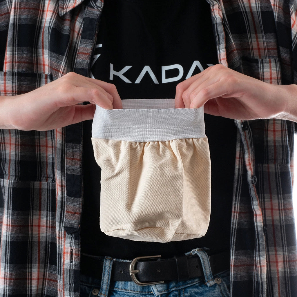 Sacchetto filtro per vino KADAX con elastico, riutilizzabile, 1 litro