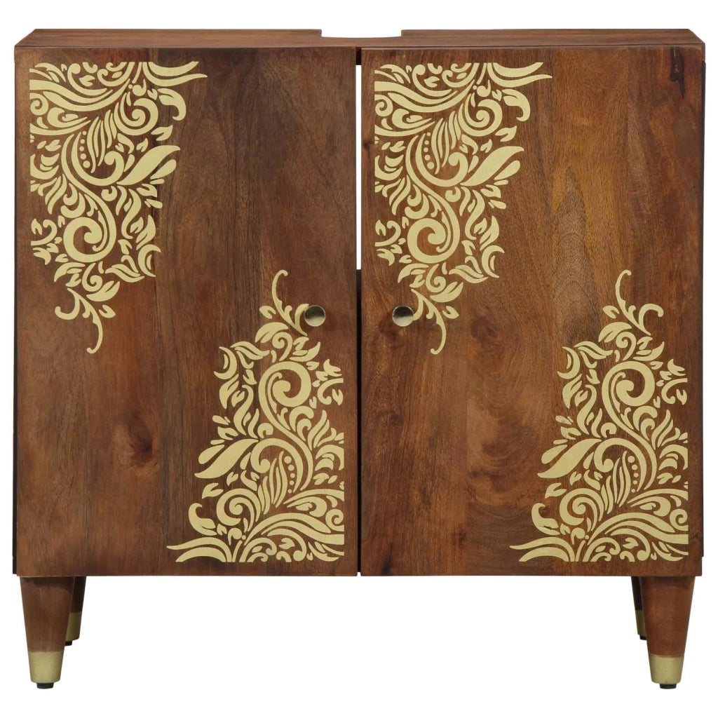 Armadio sottolavello con porta Marrone miele 62 x 33 x 58 cm 4018755