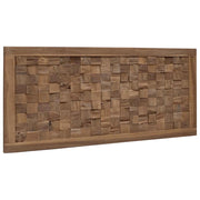 Testiera | Testata Naturale Legno di teak solido