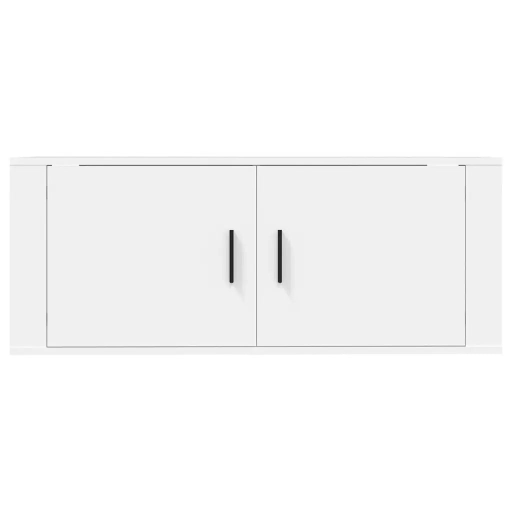 Mobile Porta TV a Parete Bianco 100x34,5x40 cm 816632