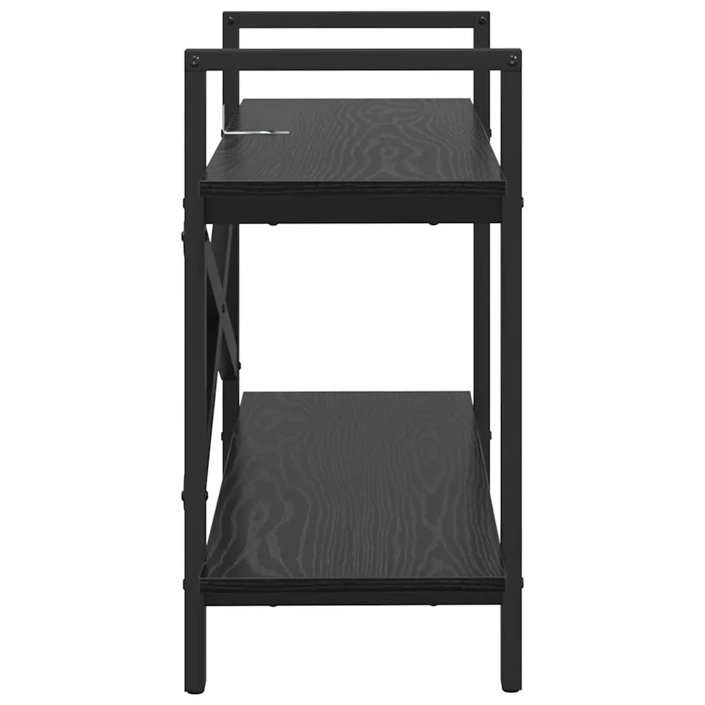 Libreria Rovere Nero 100 x 33,5 x 64 cm Legno multistrato