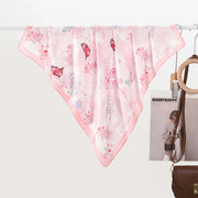 Sciarpa da donna in seta stampata, elegante e versatile, perfetta per la primavera e l'estate, sciarpa/fascia per capelli in seta con protezione solare.