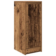 Credenza | Madia | Buffet da pranzo | Armadio da pranzo Legno Antico 29,5x34x76 cm in Legno Multistrato