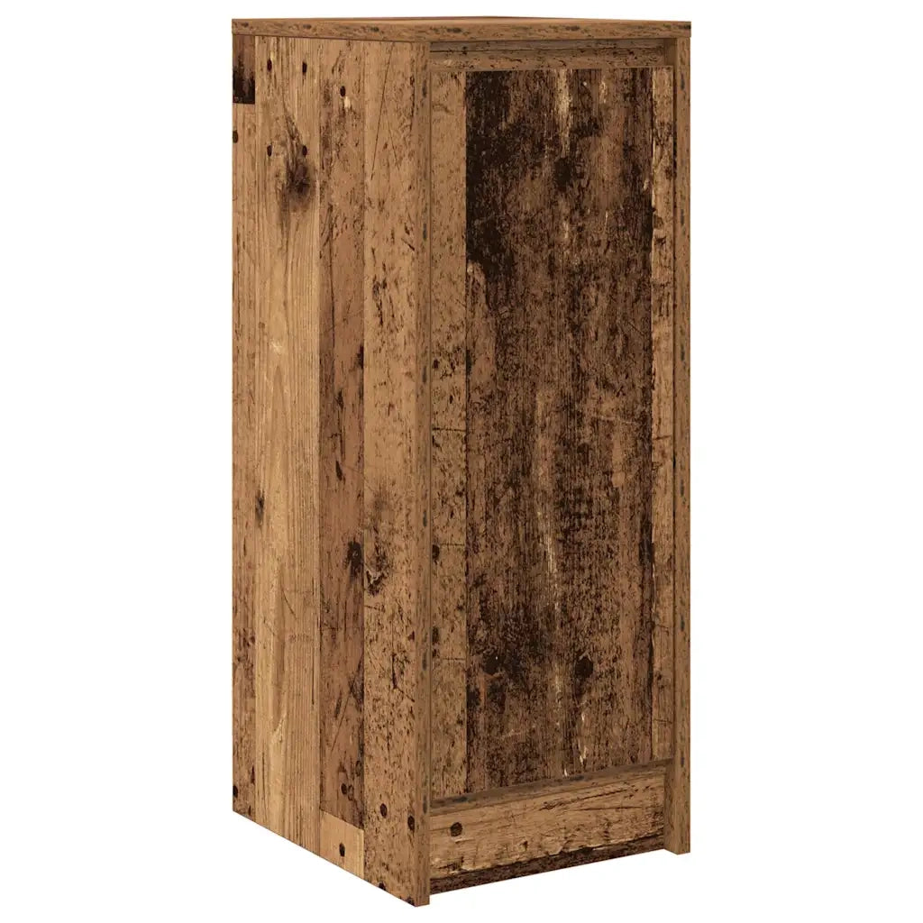 Credenza | Madia | Buffet da pranzo | Armadio da pranzo Legno Antico 29,5x34x76 cm in Legno Multistrato