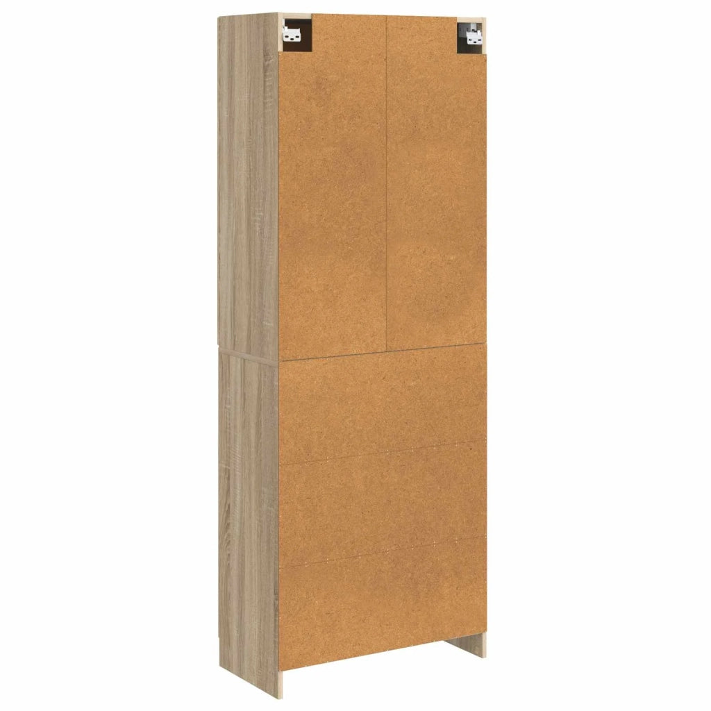 Set di armadi 2 pcs Rovere Sonoma Legno ingegnerizzato