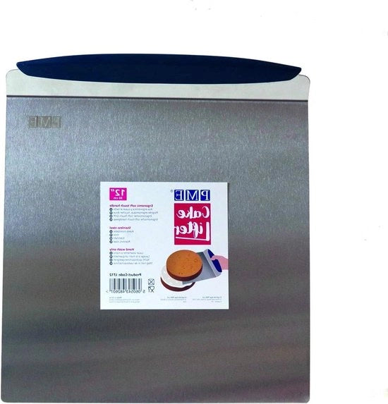 Schiacciatore per torte in acciaio inossidabile - 30cm/12 pollici grigio