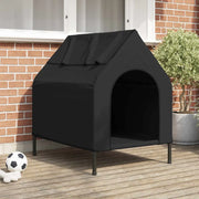 Casa per Animali Nero 90 x 65 x 83 cm Acciaio 42008159