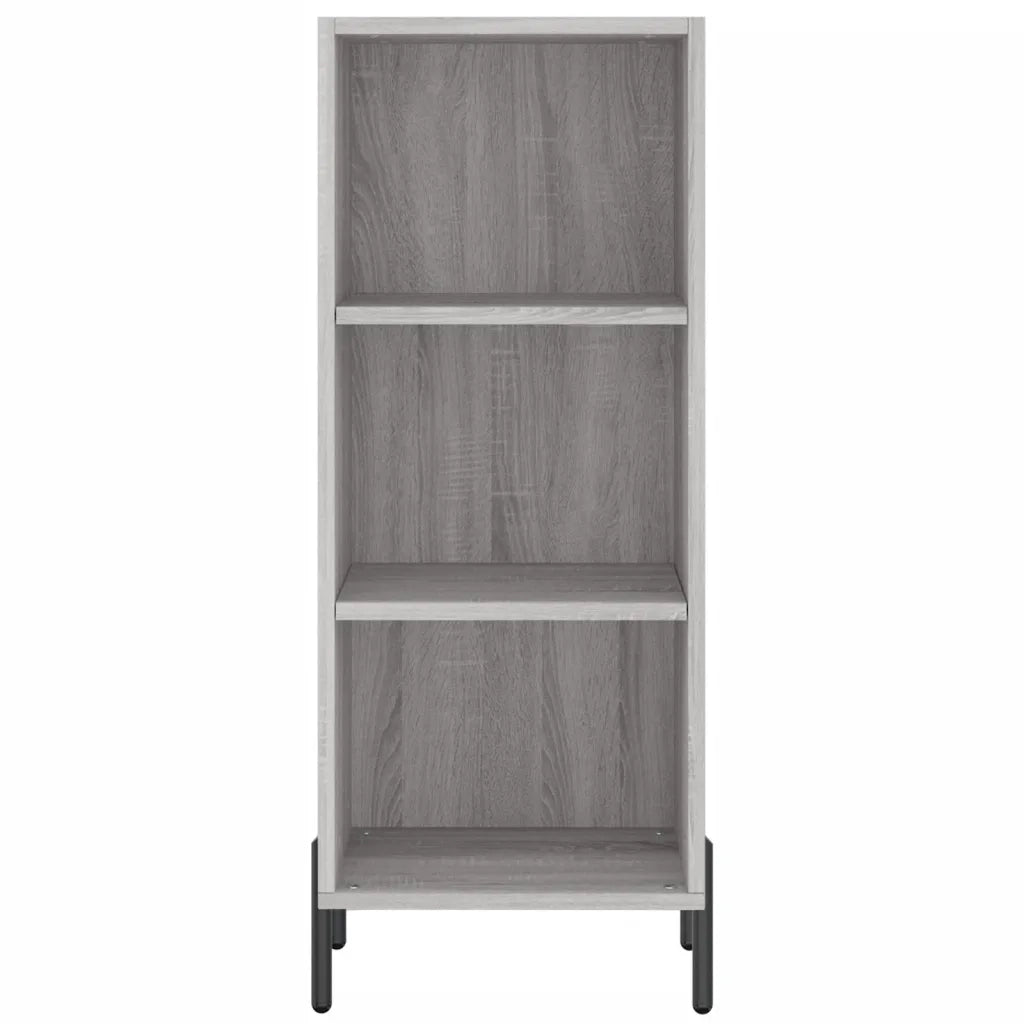 Credenza Grigio Sonoma 34,5x34x180 cm in Legno Multistrato 3198991