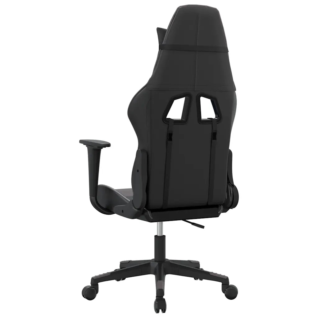 Sedia da Gaming | Sedia da e-sports Nera e Grigia in Similpelle