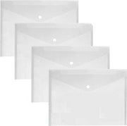 Portafoglio trasparente A4, 30 unità, portafoglio plastico, contenitore per documenti, organizzatore per scuola, ufficio, casa, archiviazione cartacea