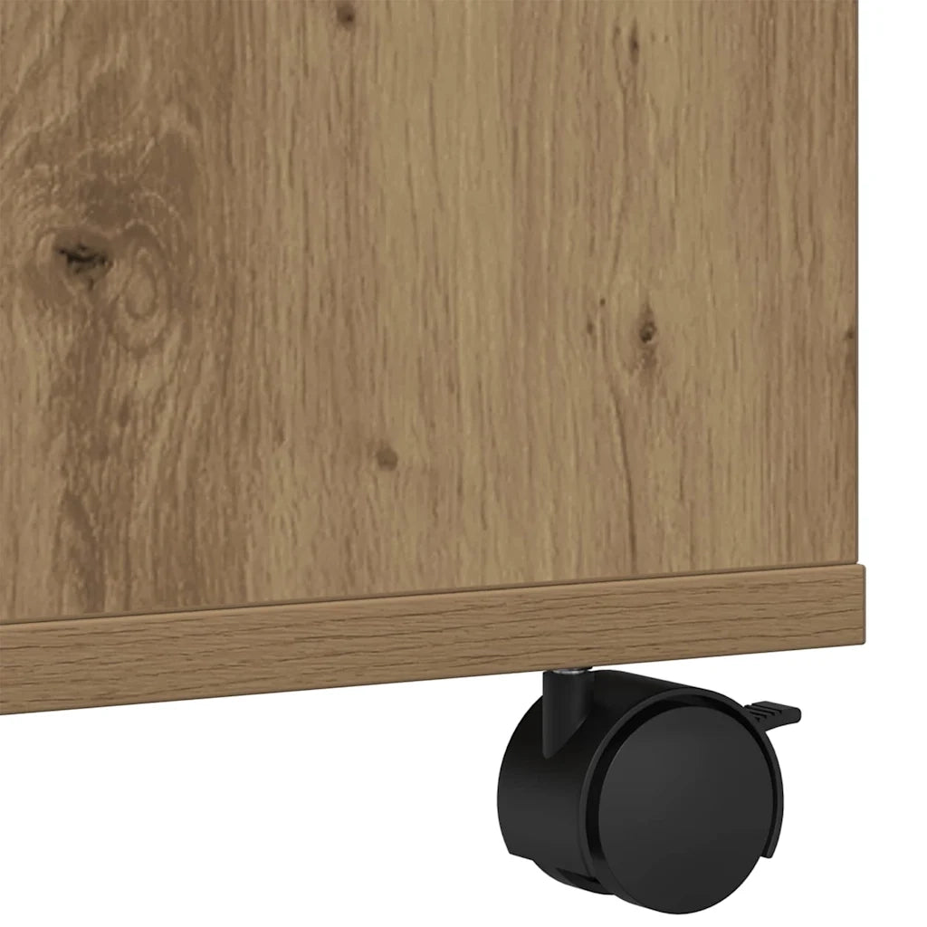 Supporto per Stampante rovere artigianale 60 x 50 x 67 cm 862283