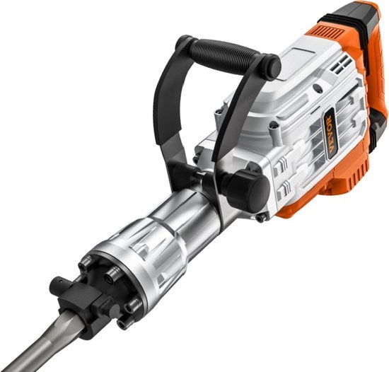 Breekhamer Professionale - 3500W - Drilboor - 2 Beitels - Inclusa Custodia - 1900Bpm - 60J - Controllo Vibranti - Portatile