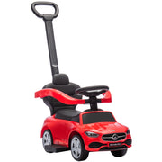Portagiochi Bambini Mercedes-Benz ¨C zephmum ¨C Rosso 91x40x83 cm