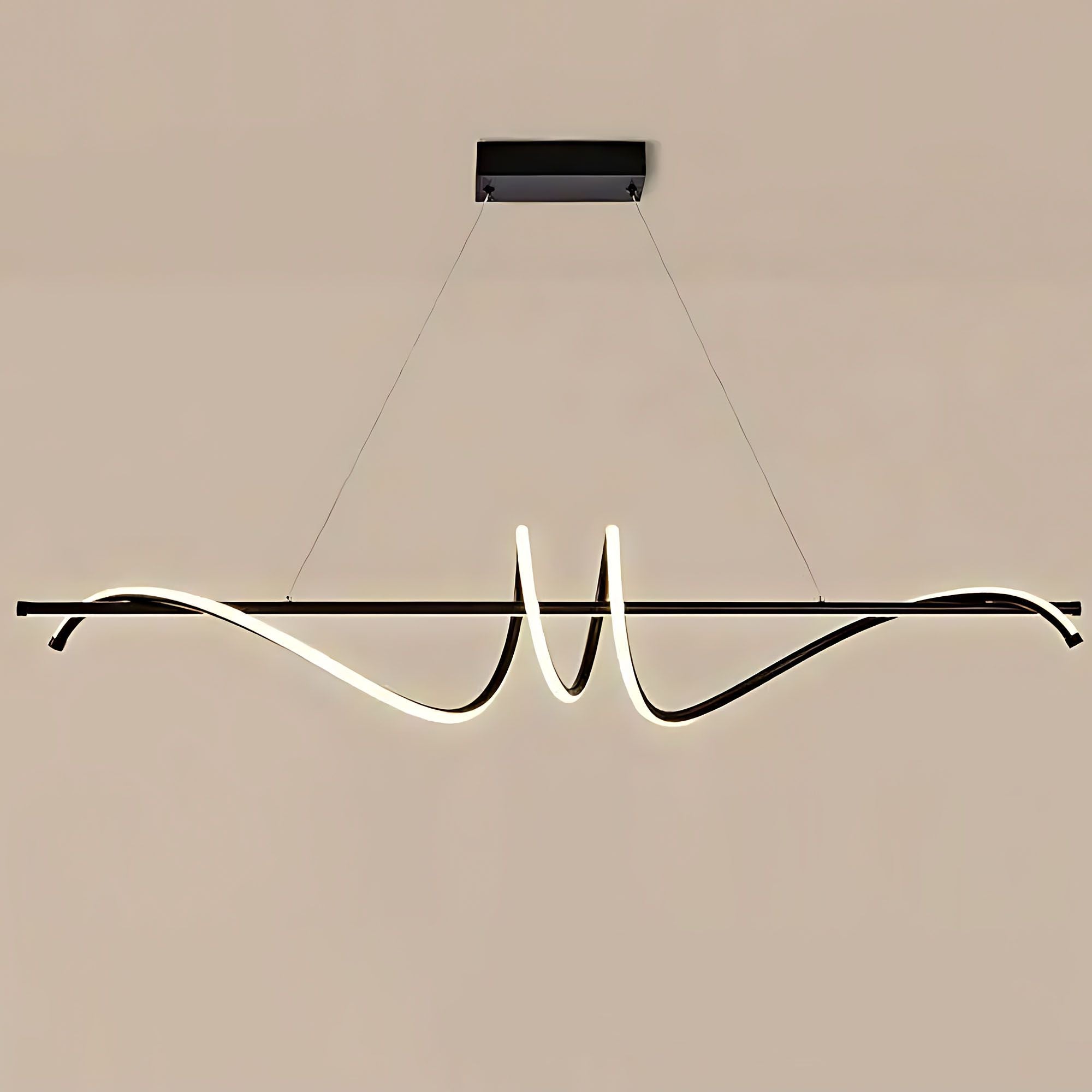 Lampa Wisząca Lhj023-cp 120 Cm Black