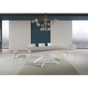 Tavolo allungabile 200/304x90 cm Volantis telaio Bianche - Cashmere