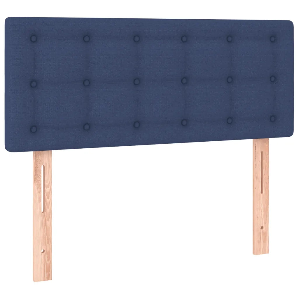 Giroletto a Molle con Materasso Blu 90x200 cm inTessuto