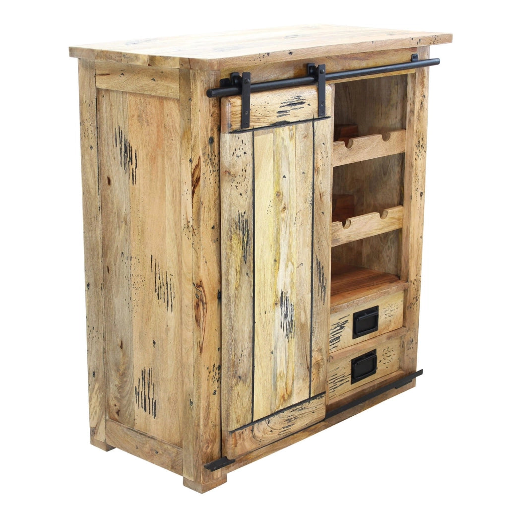 Portabottiglie in Legno cm 90x45x100 - BEIL