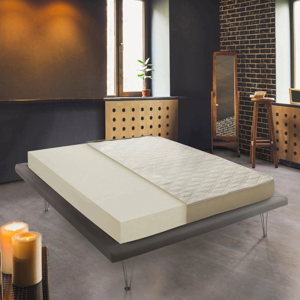 Materasso singolo Akima, Materasso in Waterfoam, 100% Made in Italy, Antiacaro e Anallergico, cm 80x190 h15