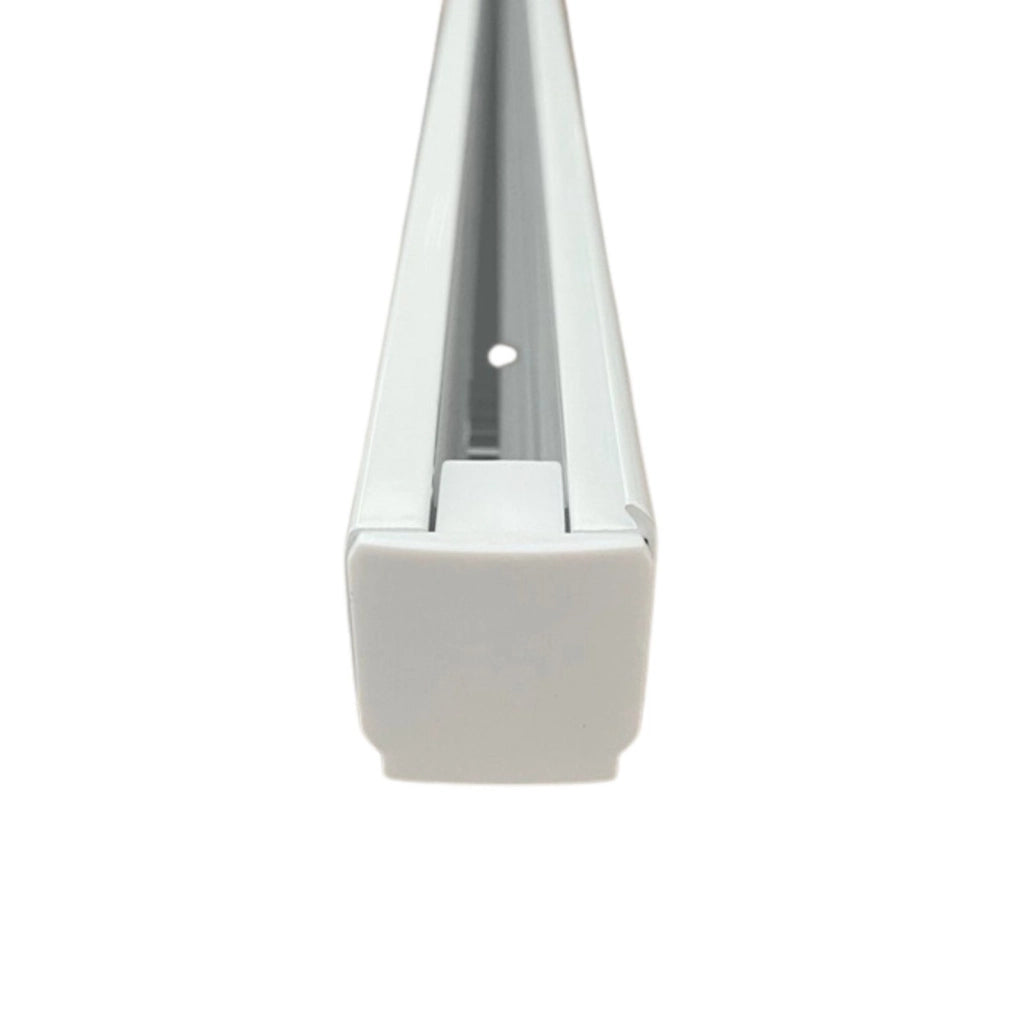Sistema Illuminazione Binario Trifase Bianco, Binario Connettori Giunti Accessori (Binario 1M)