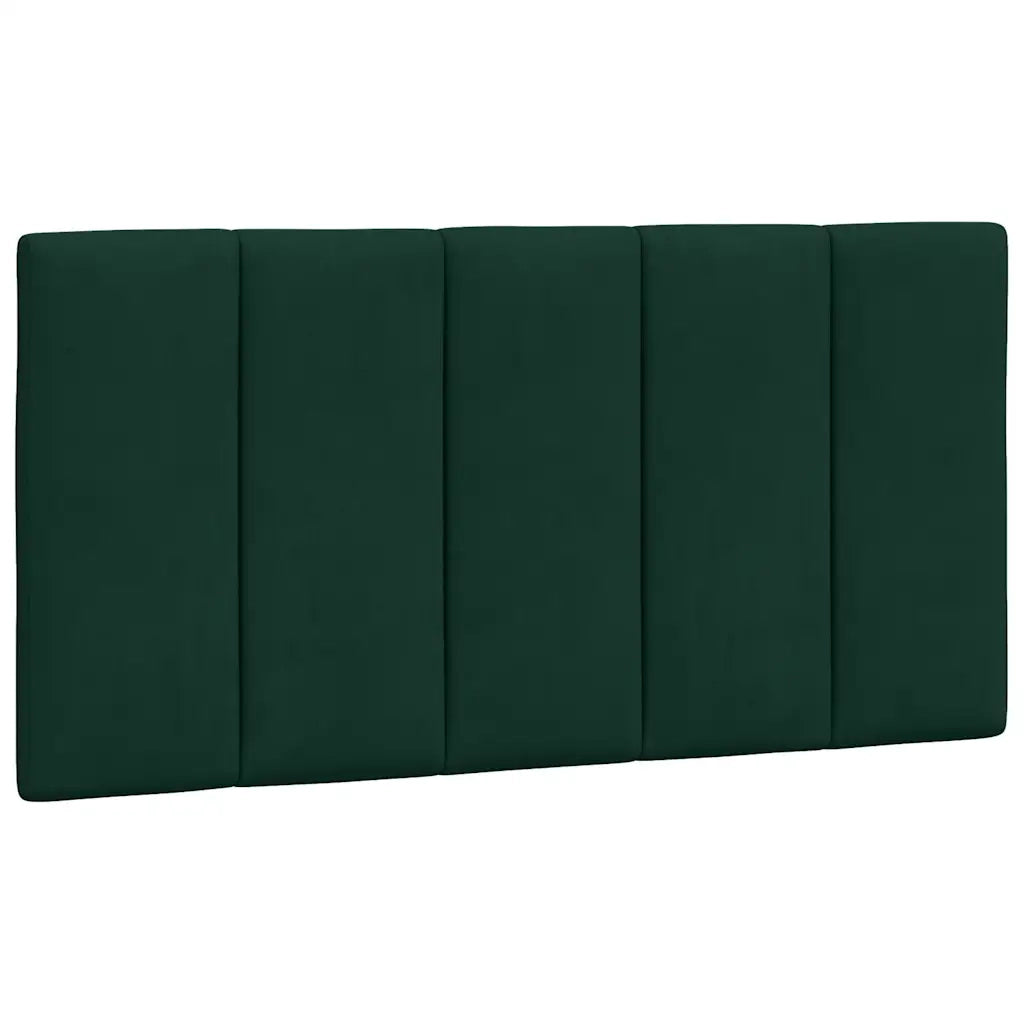 Giroletto con LED senza Materasso Hanko Verde Scuro 100x200 cm in Velluto 3213766
