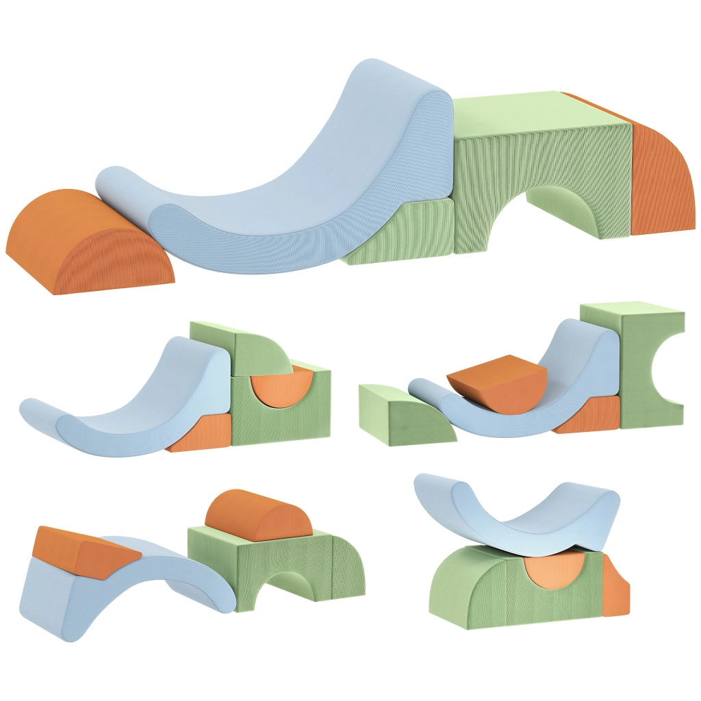 Set di blocchi morbidi per bambini ¨C zephmum ¨C 5 pezzi multicolore