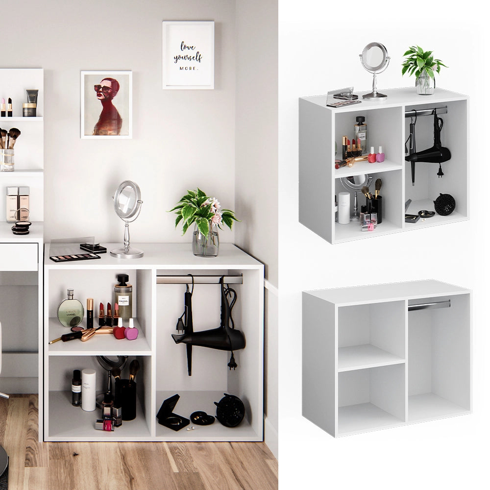 Vicco Cassettiera da toilette Bianco 80.1 x 65 cm