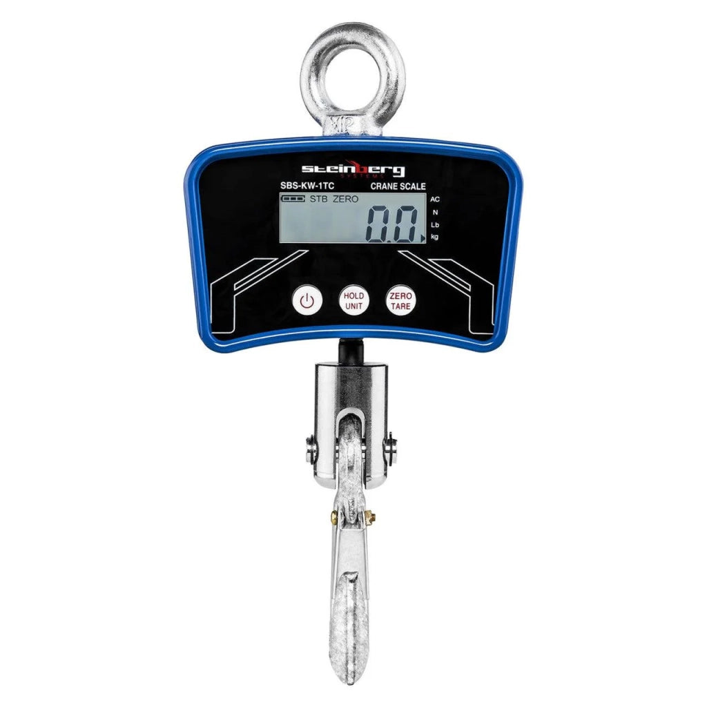 Bilancia a gancio - 1.000 kg / 0.2 kg - Schermo LCD con retroilluminazione 14_0000119
