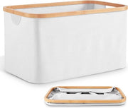 Asciugamano pieghevole, 50 L, tessuto beige, bambù, asciugamano pieghevole, spazio di stoccaggio, asciugamano piatto, asciugamano pieghevole.
