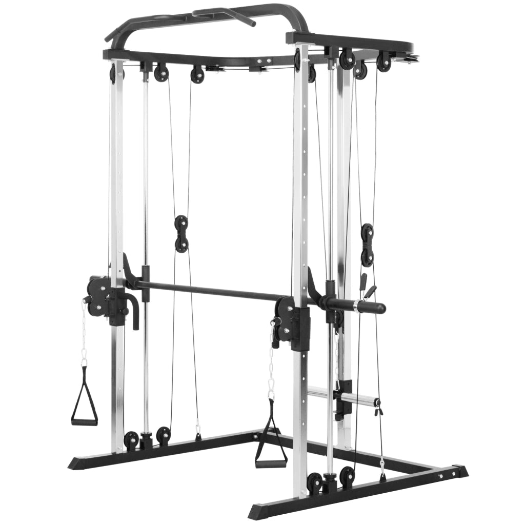 Stazione di allenamento multifunzione ¨C zephmum ¨C nero 210x132x225 cm