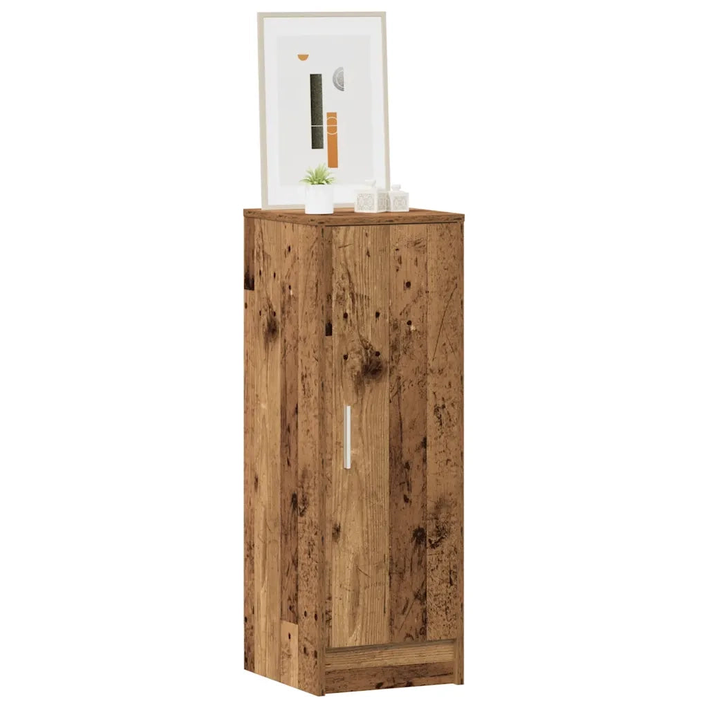 Scarpiera Rovere Artigianale 32x35x92 cm in Legno Multistrato 856709